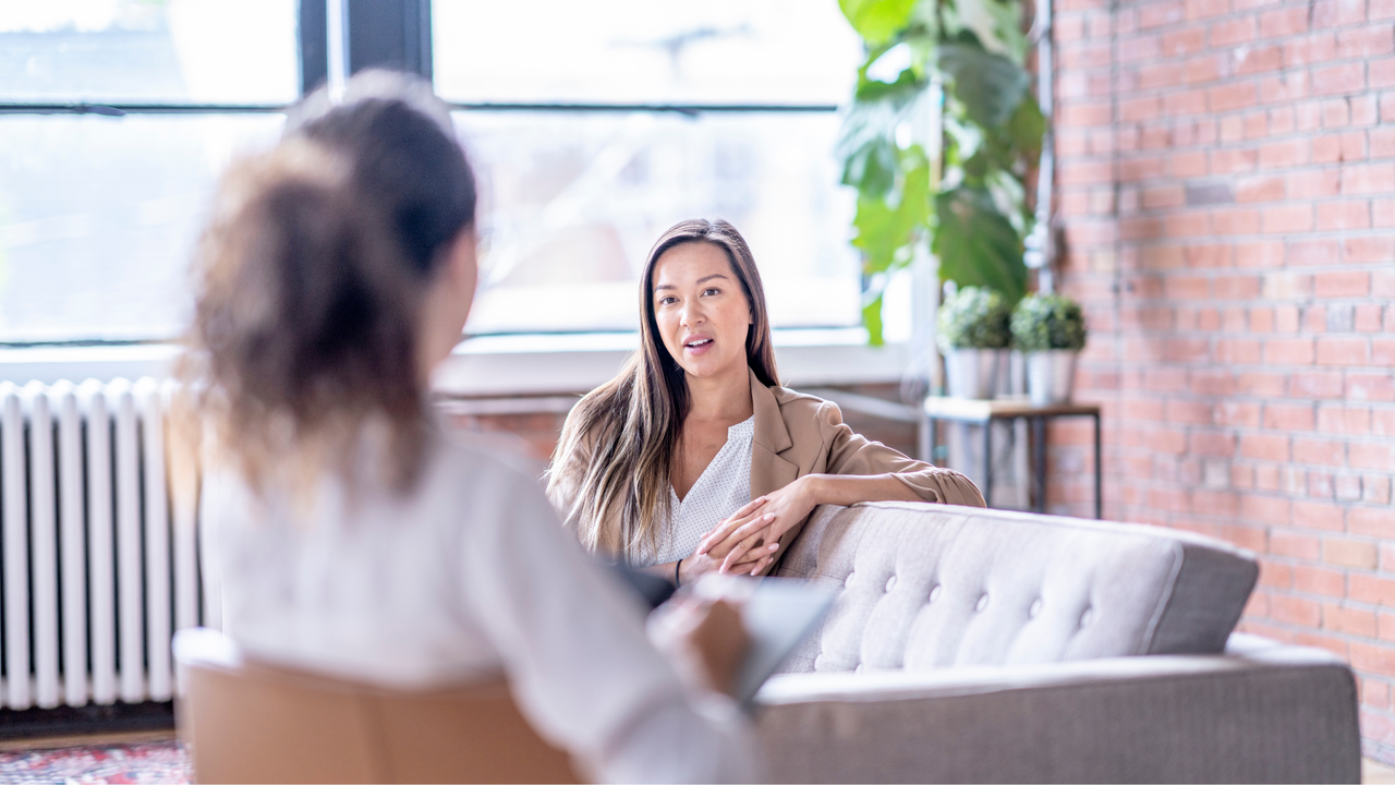 A group therapy session at Perspective Counseling Services